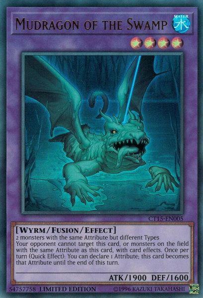 Mudragon of the Swamp - 2018 Mega-Tins YuGiOh trading card