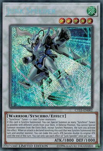 Junk Speeder - 2018 Mega-Tins (CT15) #CT15-EN002 - Secret Rare YuGiOh Trading Card