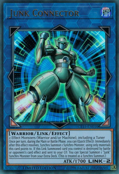 Junk Connector trading card from 2018 Mega-Tins Junk Connector - 2018 Mega-Tins YuGiOh trading card