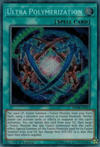 Ultra Polymerization - 2018 Mega-Tins Mega Pack (MP18) #MP18-EN014 - Secret Rare YuGiOh Trading Card