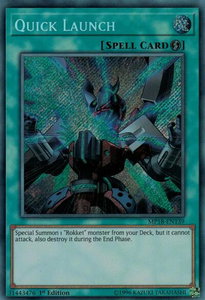 Quick Launch - 2018 Mega-Tins Mega Pack (MP18) #MP18-EN139 - Secret Rare YuGiOh Trading Card