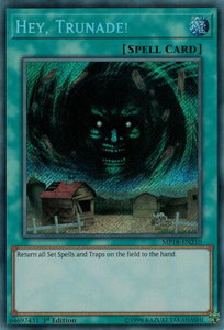 Hey, Trunade! - 2018 Mega-Tins Mega Pack (MP18) #MP18-EN210 - Secret Rare YuGiOh Trading Card
