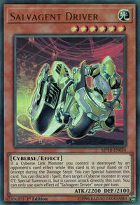 Salvagent Driver - 2018 Mega-Tins Mega Pack (MP18) #MP18-EN034 - Ultra Rare YuGiOh Trading Card