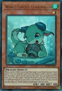 World Chalice Guardragon - 2018 Mega-Tins Mega Pack (MP18) #MP18-EN047 - Ultra Rare YuGiOh Trading Card