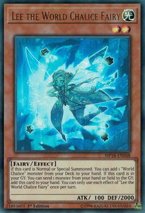 Lee the World Chalice Fairy - 2018 Mega-Tins Mega Pack (MP18) #MP18-EN048 - Ultra Rare YuGiOh Trading Card