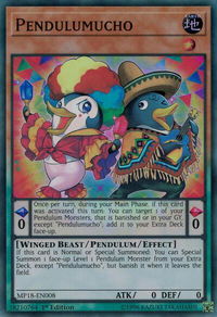 Pendulumucho - 2018 Mega-Tins Mega Pack (MP18) #MP18-EN008 - Super Rare YuGiOh Trading Card