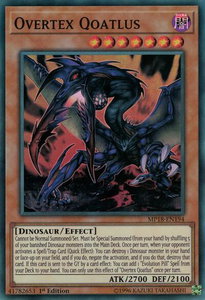 Overtex Qoatlus - 2018 Mega-Tins Mega Pack (MP18) #MP18-EN194 - Super Rare YuGiOh Trading Card