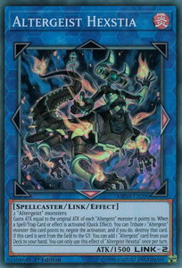 Altergeist Hexstia - 2018 Mega-Tins Mega Pack (MP18) #MP18-EN200 - Super Rare YuGiOh Trading Card