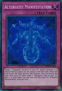 Altergeist Manifestation - 2018 Mega-Tins Mega Pack (MP18) #MP18-EN216 - Super Rare YuGiOh Trading Card