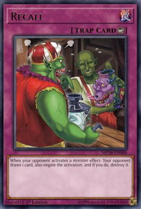 Recall - 2018 Mega-Tins Mega Pack (MP18) #MP18-EN088 - Rare YuGiOh Trading Card