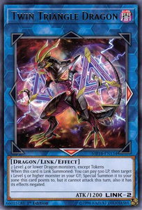 Twin Triangle Dragon - 2018 Mega-Tins Mega Pack (MP18) #MP18-EN134 - Rare YuGiOh Trading Card