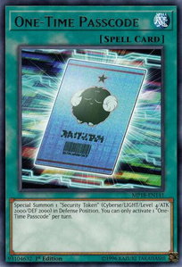 One-Time Passcode - 2018 Mega-Tins Mega Pack (MP18) #MP18-EN141 - Rare YuGiOh Trading Card