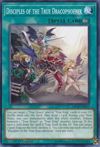 Disciples of the True Dracophoenix - 2018 Mega-Tins Mega Pack (MP18) #MP18-EN017 - Common / Short Print YuGiOh Trading Card