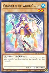 Crowned by the World Chalice - 2018 Mega-Tins Mega Pack (MP18) #MP18-EN044 - Common / Short Print YuGiOh Trading Card