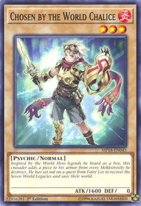 Chosen by the World Chalice - 2018 Mega-Tins Mega Pack (MP18) #MP18-EN045 - Common / Short Print YuGiOh Trading Card