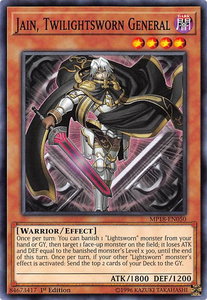 Jain, Twilightsworn General - 2018 Mega-Tins Mega Pack (MP18) #MP18-EN050 - Common / Short Print YuGiOh Trading Card