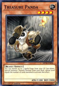 Treasure Panda - 2018 Mega-Tins Mega Pack (MP18) #MP18-EN056 - Common / Short Print YuGiOh Trading Card