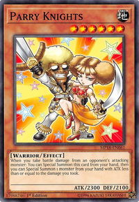 Parry Knights - 2018 Mega-Tins Mega Pack (MP18) #MP18-EN061 - Common / Short Print YuGiOh Trading Card