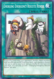 Emerging Emergency Rescute Rescue - 2018 Mega-Tins Mega Pack (MP18) #MP18-EN075 - Common / Short Print YuGiOh Trading Card