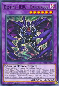 Destiny HERO - Dangerous - 2018 Mega-Tins Mega Pack (MP18) #MP18-EN100 - Common / Short Print YuGiOh Trading Card