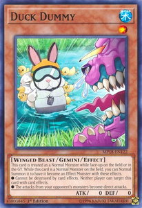 Duck Dummy - 2018 Mega-Tins Mega Pack (MP18) #MP18-EN122 - Common / Short Print YuGiOh Trading Card