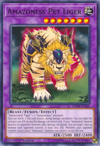 Amazoness Pet Liger - 2018 Mega-Tins Mega Pack (MP18) #MP18-EN166 - Common / Short Print YuGiOh Trading Card