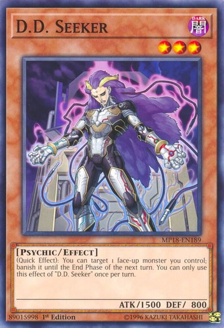 D.D. Seeker - 2018 Mega-Tins Mega Pack YuGiOh trading card