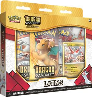 Dragon Majesty Pin Collection [Latias] - Dragon Majesty Pokémon trading card