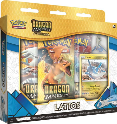 Dragon Majesty Pin Collection [Latios] - Dragon Majesty Pokémon trading card