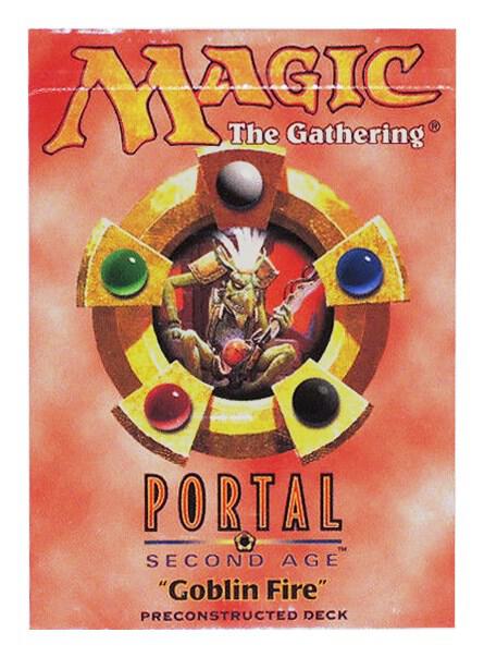 Portal Second Age Theme Deck - Goblin Fire trading card from Portal Second Age Portal Second Age Theme Deck - Goblin Fire - Portal Second Age Magic: The Gathering trading card