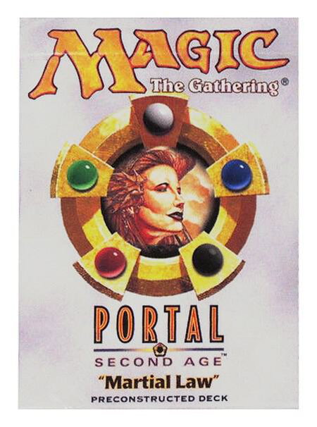 Portal Second Age Theme Deck - Martial Law trading card from Portal Second Age Portal Second Age Theme Deck - Martial Law - Portal Second Age Magic: The Gathering trading card