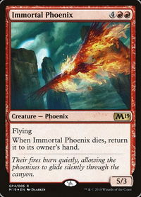 Immortal Phoenix (2018 Gift Pack) - Gift Boxes and Promos (GBP) #GP4 - Rare Magic: The Gathering Trading Card
