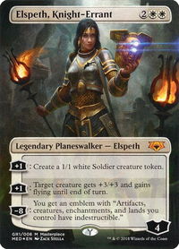 Elspeth, Knight-Errant - Mythic Edition: Guilds of Ravnica (MED) #GR1 - Mythic Magic: The Gathering Trading Card