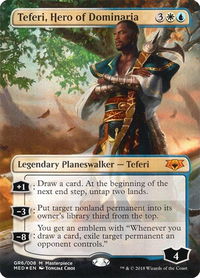 Teferi, Hero of Dominaria - Mythic Edition: Guilds of Ravnica (MED) #GR6 - Mythic Magic: The Gathering Trading Card