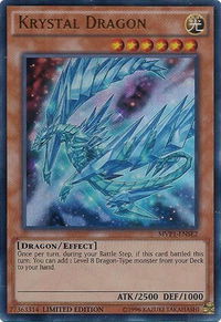 Krystal Dragon - The Dark Side of Dimensions Movie Pack: Special Edition (MVP1-SE) #MVP1-ENSE2 - Ultra Rare YuGiOh Trading Card