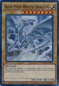 Blue-Eyes White Dragon - The Dark Side of Dimensions Movie Pack: Special Edition (MVP1-SE) #MVP1-ENSE4 - Ultra Rare YuGiOh Trading Card