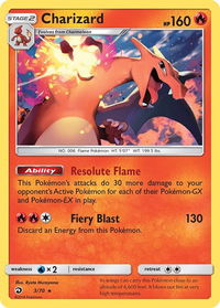 Charizard - Dragon Majesty (DRM) #3/70 - Holo Rare Pokémon Trading Card