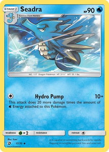 Seadra - Dragon Majesty (DRM) #17/70 - Uncommon Pokémon Trading Card