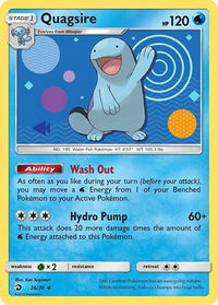 Quagsire - Dragon Majesty (DRM) #26/70 - Uncommon Pokémon Trading Card