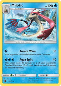 Milotic - Dragon Majesty (DRM) #29/70 - Uncommon Pokémon Trading Card