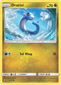 Dratini (35) - Dragon Majesty (DRM) #35/70 - Common Pokémon Trading Card