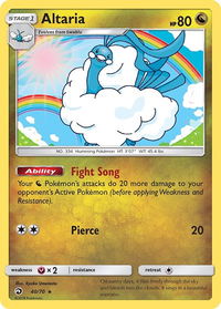 Altaria - Dragon Majesty (DRM) #40/70 - Holo Rare Pokémon Trading Card
