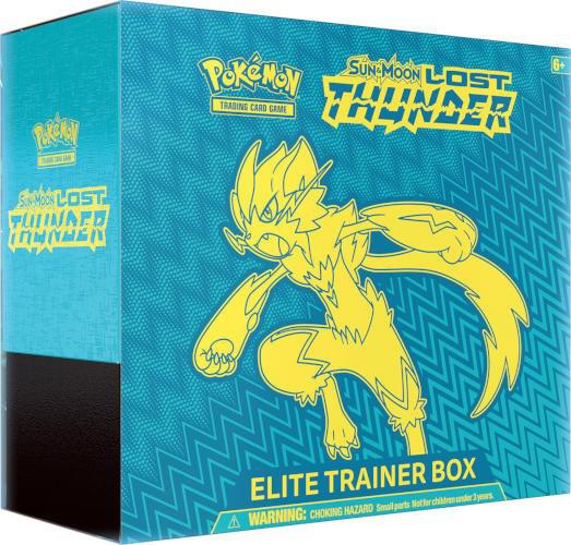 Lost Thunder Elite Trainer Box trading card from SM - Lost Thunder Lost Thunder Elite Trainer Box - SM - Lost Thunder Pokémon trading card