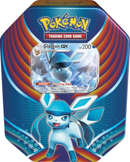 Evolution Celebration Tin [Glaceon GX] - SM - Celestial Storm Pokémon trading card