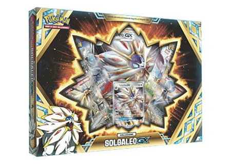 Solgaleo GX Box trading card from SM - Celestial Storm Solgaleo GX Box - SM - Celestial Storm Pokémon trading card