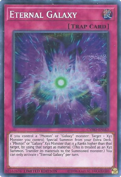 Eternal Galaxy trading card from Cybernetic Horizon Eternal Galaxy - Cybernetic Horizon YuGiOh trading card