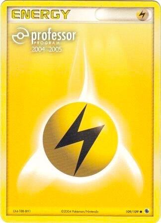 Lightning Energy (2004-2005) - Professor Program Promos Pokémon trading card