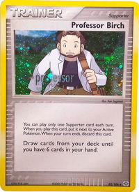 Professor Birch (2006) - Professor Program Promos (PPP) #82/106 - Promo Pokémon Trading Card