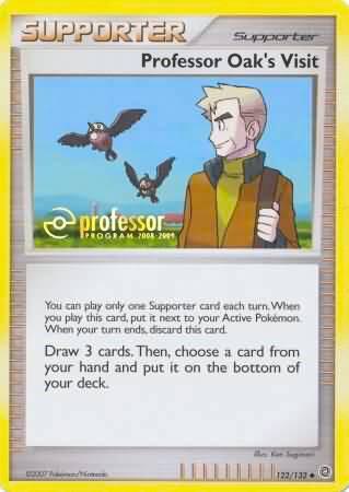 Professor Oak's Visit (2008-2009) - Professor Program Promos Pokémon trading card