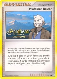 Professor Rowan (2007) - Professor Program Promos (PPP) #112/130 - Promo Pokémon Trading Card